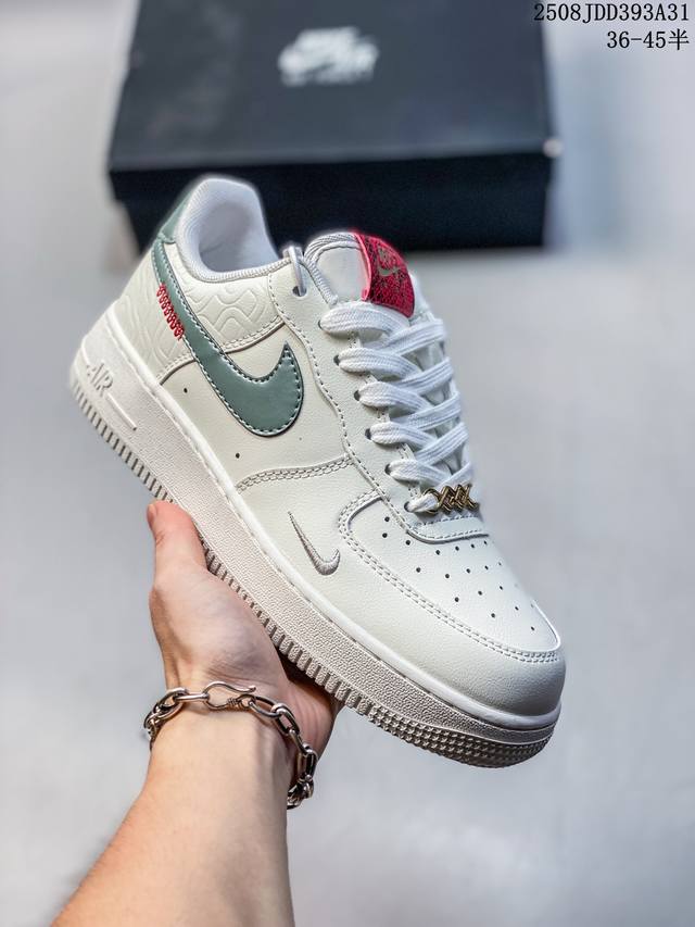 公司级带半码 海外限量发售！公司级Nike Air Force 1 '07 Low 空军一号 低帮 运动鞋 休闲鞋 折边针车 工艺难度大 原楦头原纸板 原装鞋盒