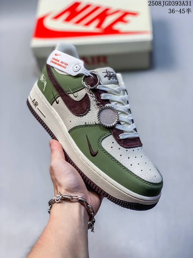 公司级带半码 海外限量发售！公司级Nike Air Force 1 '07 Low 空军一号 低帮 运动鞋 休闲鞋 折边针车 工艺难度大 原楦头原纸板 原装鞋盒