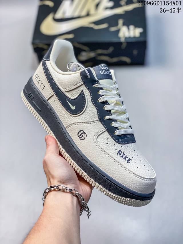 公司级带半码 海外限量发售！公司级Nike Air Force 1 '07 Low 空军一号 低帮 运动鞋 休闲鞋 折边针车 工艺难度大 原楦头原纸板 原装鞋盒