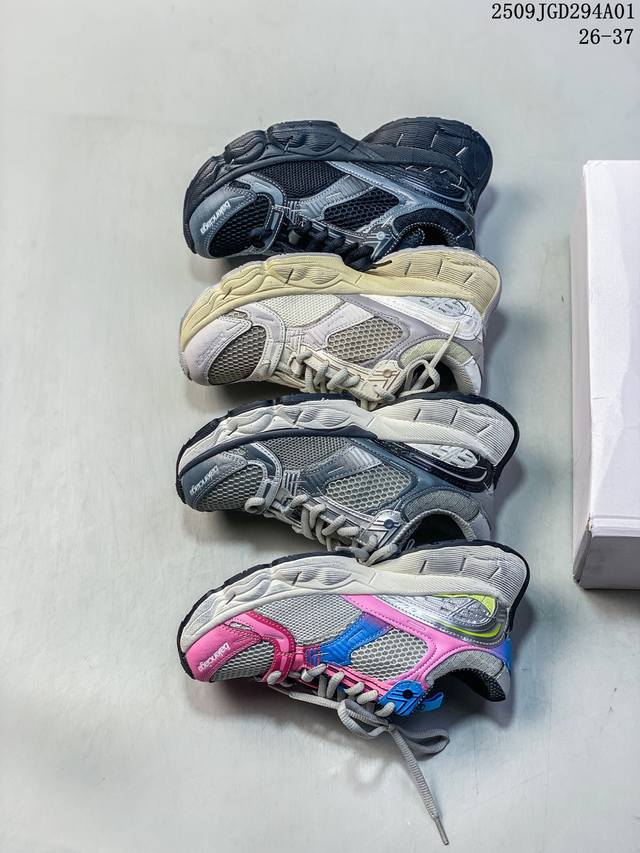 Balenciaga九代3Xl双鞋带款最火爆的网红款儿童休闲复占风运动鞋巴黎世家欧洲站走秀款厚底老爹鞋内侧魔术贴男女童百搭跑步鞋炸街童鞋官网潮牌镂空韩版最新款防