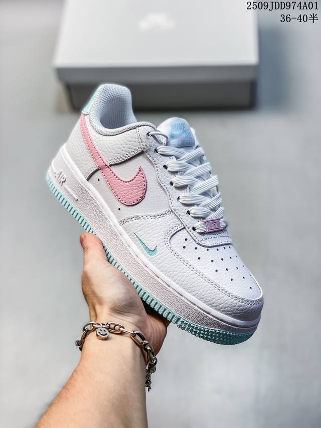 海外限量发售！公司级Nike Air Force 1 '07 Low 空军一号 低帮 运动鞋 休闲鞋 折边针车 工艺难度大 原楦头原纸板 原装鞋盒 定制五金配件