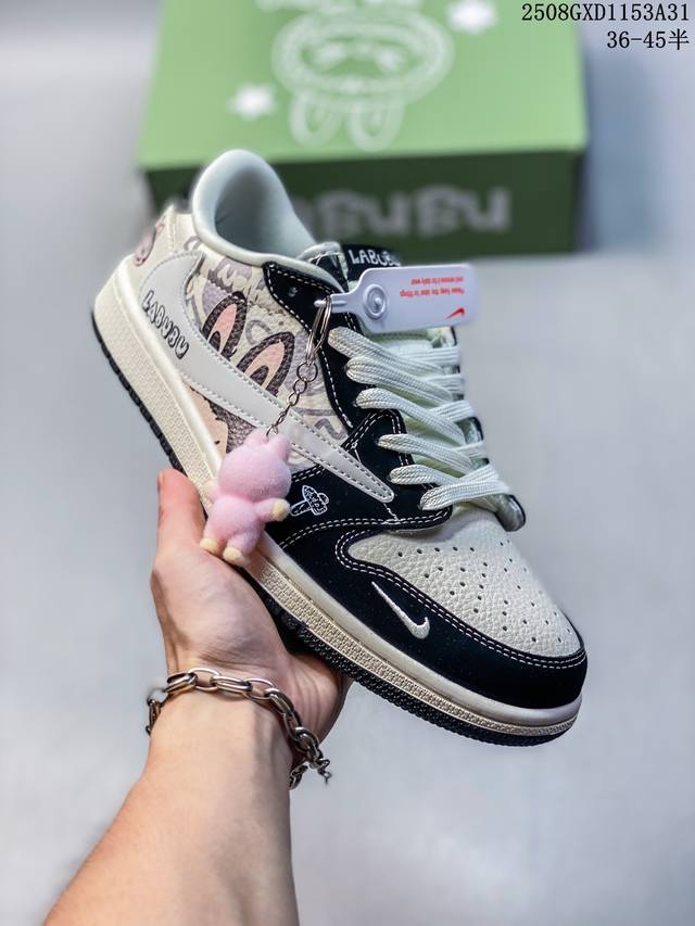 海外爆款限量发售！Nike Sb Dunk Low“ 棕拉布布” 周年高端定制 低帮休闲板鞋 定制鞋盒 大厂纯原品质出货 超高清洁度 皮料切割干净无任何毛边 细