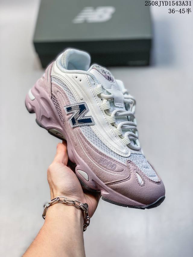 New Balance Nb1000绿白男女舒适耐磨防滑低帮休闲跑步鞋M1000Ma 尺码：见图 编码：08Jyd1543A31