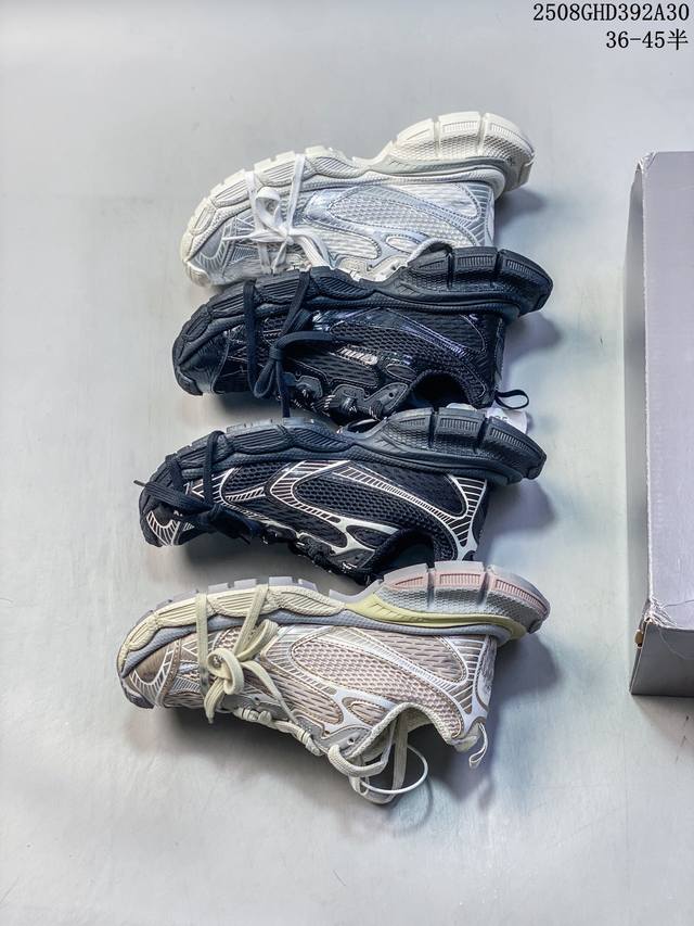 Balenciaga 巴黎世家 phantom Sneaker 复古老爹鞋 巴黎世家3Xl 官方全套配件鞋盒 鞋带 防尘纸配套齐全 货号:734734 W3Xl