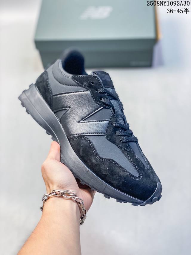 真标带半码！ 新百伦 New Balance Nb327系列 复古休闲运动慢跑鞋 Ws327Ra全新 New Balance 327 系列，以更纯粹的复古风格设