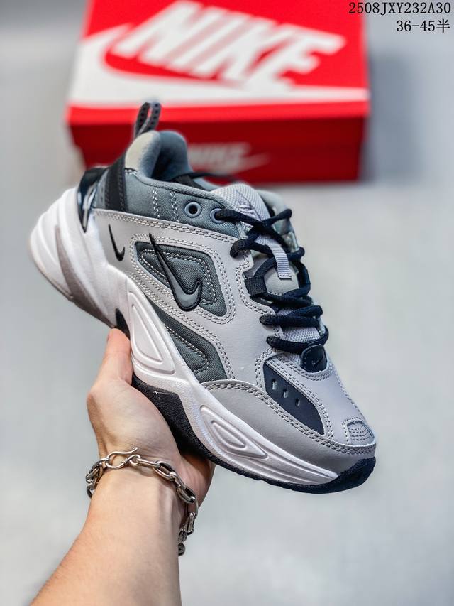 Nike耐克 M2K Tekno 女子白银复古老爹运动休闲跑步鞋 Bq3378- 尺码：如图 编码：08Jxy232A30
