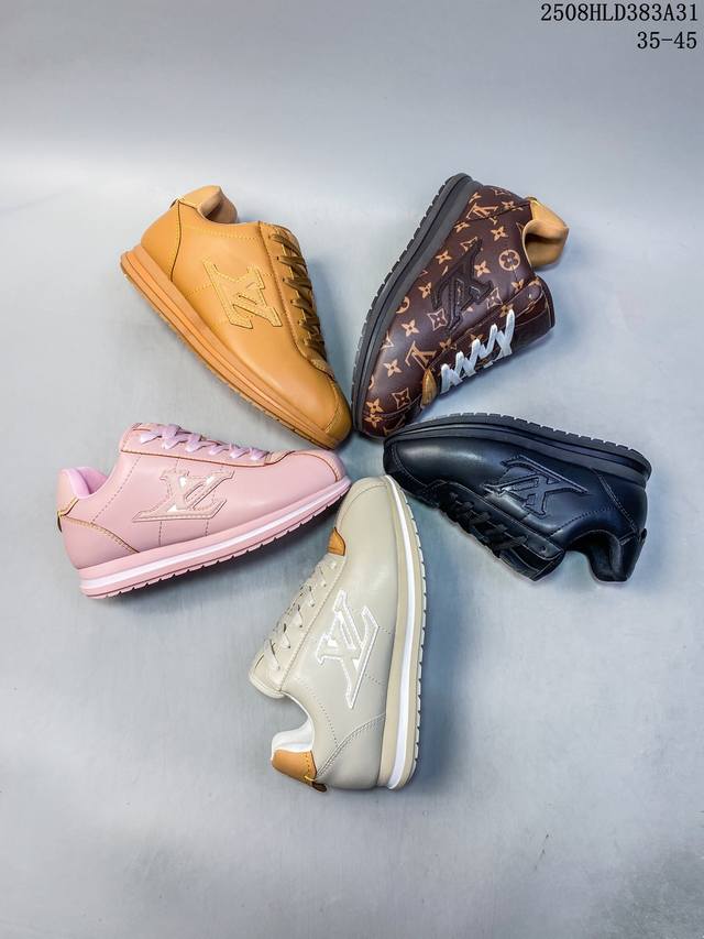 当季新款 Lv Buttersoft 运动鞋 本款 Lv Buttersoft 运动鞋出自路易威登男装创意总监 pharrell Williams 之手，致敬运
