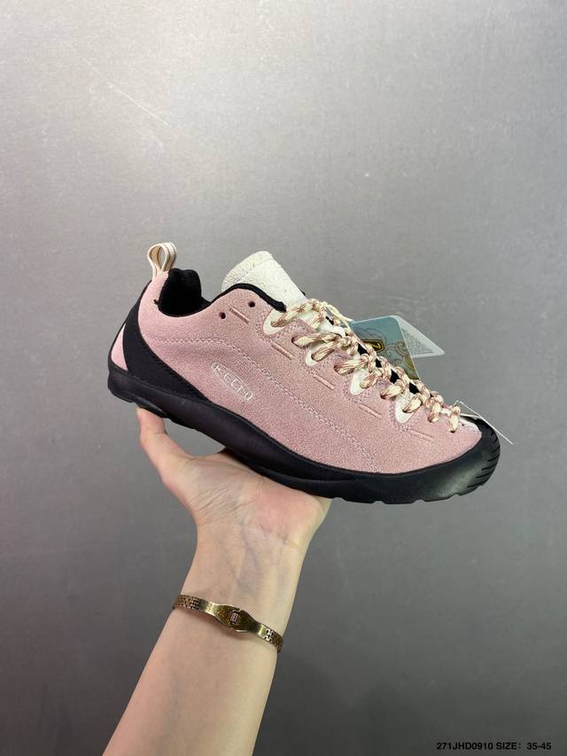 科恩Keen 美国人气户外品牌-科恩Keen Jasper Rocks Sp贾斯珀都市系列复古低帮系带户外风露营徒步登山运动训练鞋 原楦型开发纸版#采用固色翻毛