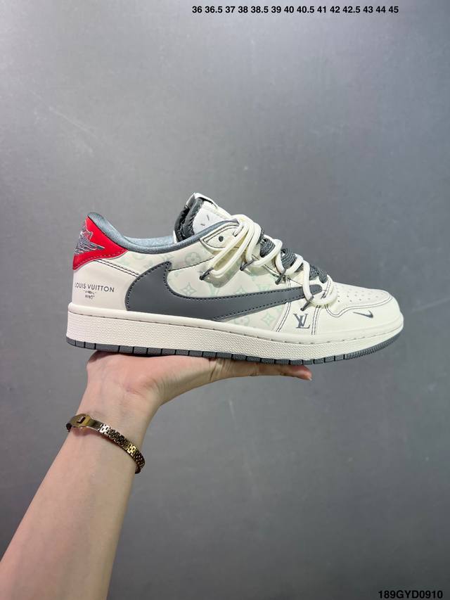 公司级Nike Air Jordan 1 Low 定制配色 定制Aj联名-高端定制 低帮复古文化板鞋 #定制鞋盒 大厂纯原品质出货 超高清洁度 皮料切割干净无任