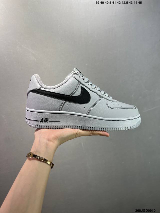 Nike Air Force 1 Low 原楦头原纸板 打造纯正空军版型 专注外贸渠道 全掌内置蜂窝气垫 原盒配件 原厂中底钢印、拉帮完美 货号：Hq2037-