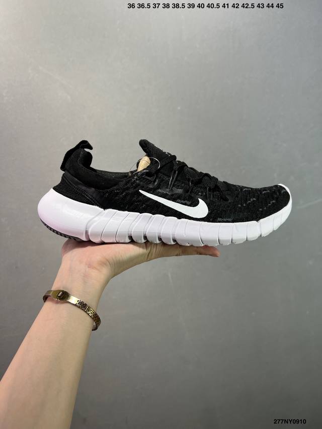 Nike Free Rn 5.0 Next Nature 5.0赤足环保系列针织轻便透气袜套式休闲运动慢跑鞋 货号:Cz1884-103 尺码：36-45 带半