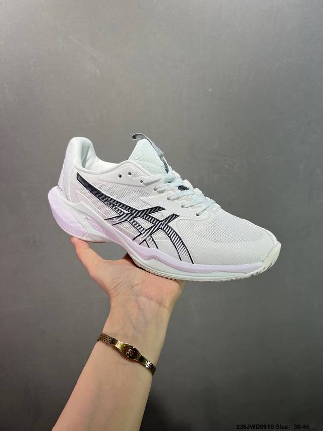 公司级Asics Solution Speed Ff 3 亚瑟士轻量速度型网球鞋 Dynawrap 技术可提升稳定性 Flytefoam 科技打造轻量缓冲组件