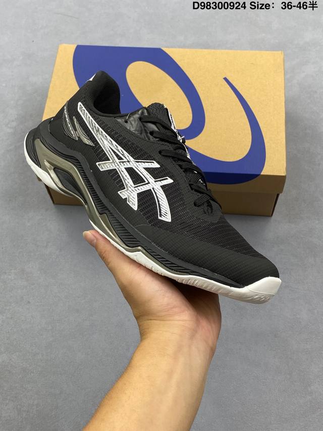 亚瑟士Asics Netburner Ballistic Ff 4.0 舒适百搭 耐磨透气 低帮网球鞋 尺码36 37 37.5 38 39 39.5 40.5