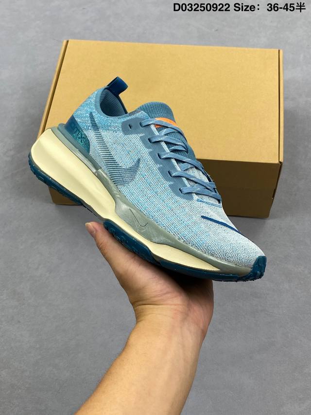 耐克 Nike Zoomx Invincible Run Fk 3 机能风格运动鞋 厚底增高老爹鞋，最新一代的Invincible 第三代来了！首先鞋面采用的是