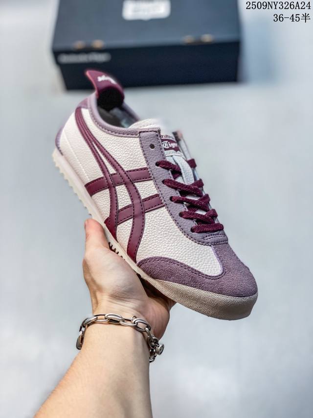 公司级Onitsuka Tiger Nippon Made 鬼冢虎手工鞋系列 最高版本Mexico 66 Deluxe メキシコ 66 デラックス独家！同步官方