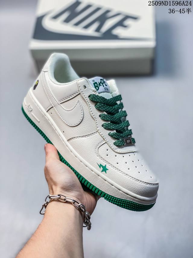 公司级 Nike Air Force 1 ‘07 空军一号低帮休闲板鞋 进口牛筋布 原楦头原纸板 纯正空军版型 定制鞋盒 全掌内置全掌气垫 原厂中底钢印 拉帮完