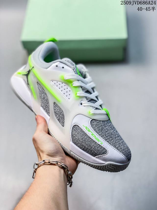 真标带半码 Nike耐克Jordan官方男鞋实战篮球鞋秋季透气缓震运动鞋Fq3859-107 尺码：如图 编码：09Jvd686A24