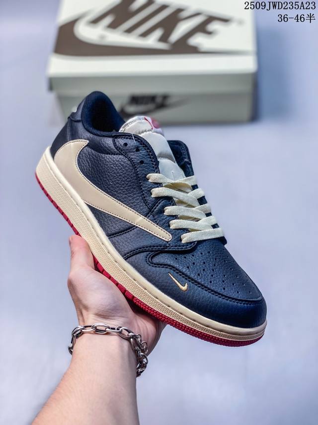 耐克 Nike Air Jordan 1 Low Og Sp Military Blue Aj1乔1 倒勾 低帮篮球鞋 Aj1 乔丹1代 Aj1 乔1 反向脚趾