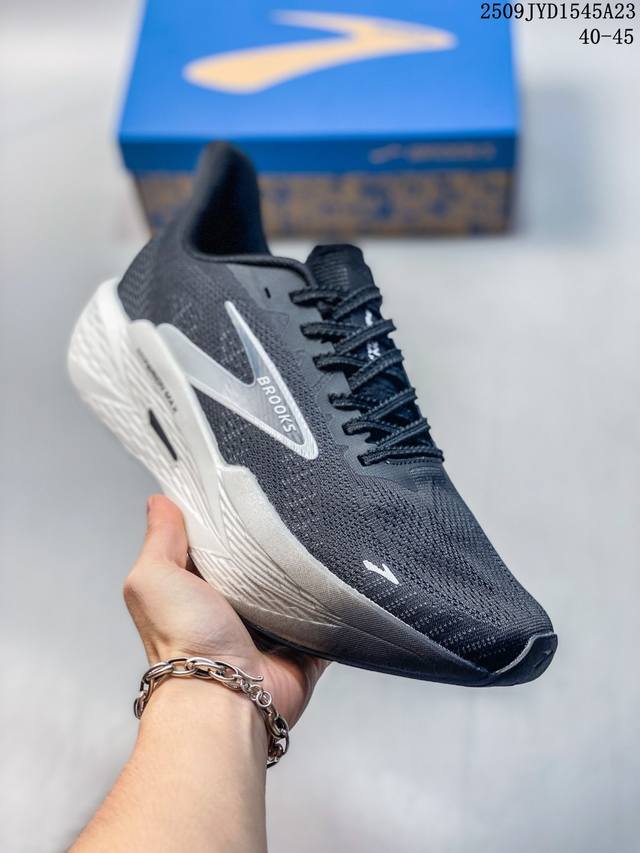 Brooks 布鲁克斯 男女子专业缓震跑步鞋Glycerin甘油21运动厚底增高老爹鞋。特别适合大体重和低足弓跑者。相比前一代，21Gt的中底略显柔软，跑感稳定
