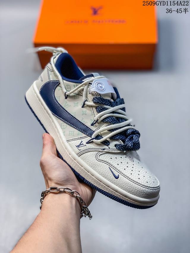 海外爆款限量发售！公司级 Travis Scott X Fragment Design X Jordan Air Jordan 1 Low Og Sp Lv联名