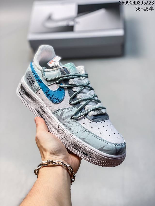 公司级 Nike Air Force 1 ‘07 空军一号低帮休闲板鞋 进口牛筋布 原楦头原纸板 纯正空军版型 定制鞋盒 全掌内置全掌气垫 原厂中底钢印 拉帮完