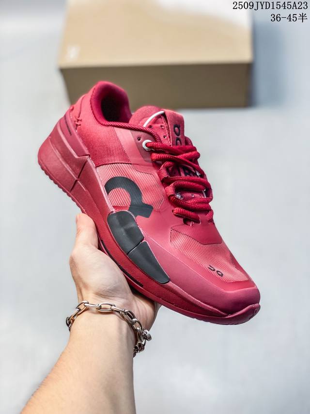 真标带半码 On昂跑 The Roger pro 2 舒适 防滑耐磨 低帮 网球鞋 男女款 尺码：如图 编码：09Jyd1545A23