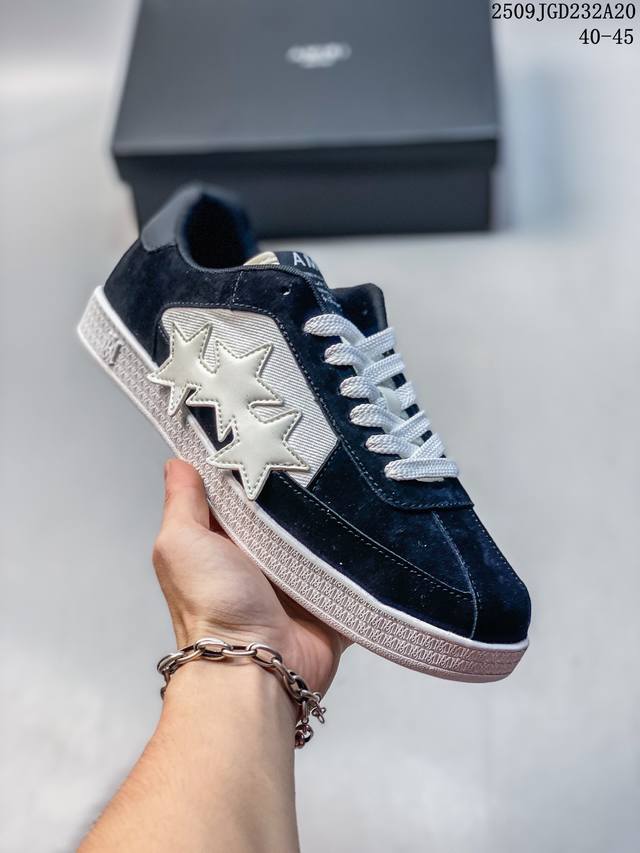 真标Amiri Skeleton Low-Skel Top Sneakers 埃米尔骨骼系列 低帮 经典百搭休闲运动板鞋 尺码:40-45 Id:Jzd101-