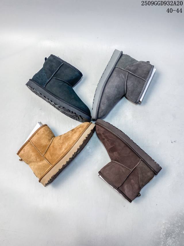 Ugg 1116109 Classic Ultra Mini 冬季加毛保暖雪地靴 皮毛一体短靴 码数：如图 编号：09Ggd932A20