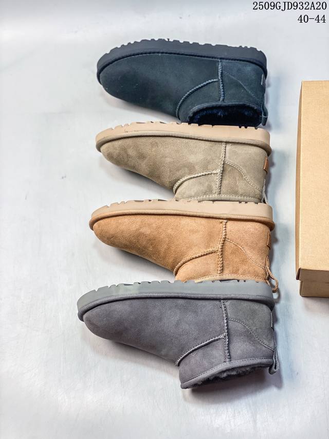 Ugg 1116109 Classic Ultra Mini 冬季加毛保暖雪地靴 皮毛一体短靴 码数：如图 编号：09Gjd932A20