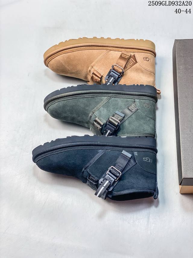Ugg 1116109 Classic Ultra Mini 冬季加毛保暖雪地靴 皮毛一体短靴 码数：35 36 37 38 39 40 编号：09Gld932