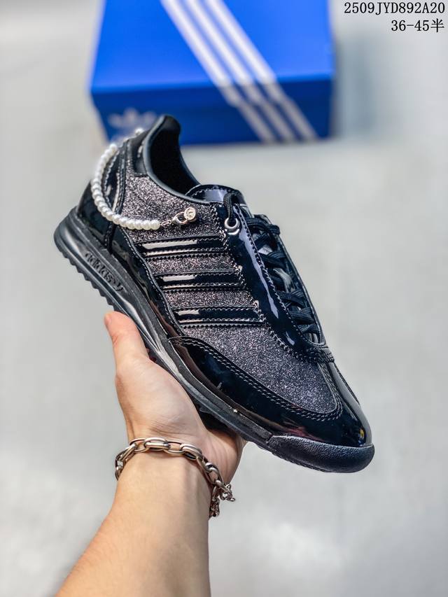 珍珠鞋 马思纯同款 T头鞋 Sl 72 Og复古薄底运动鞋Adidas阿迪达斯三叶草 尺码：如图 编码：09Jyd892A20
