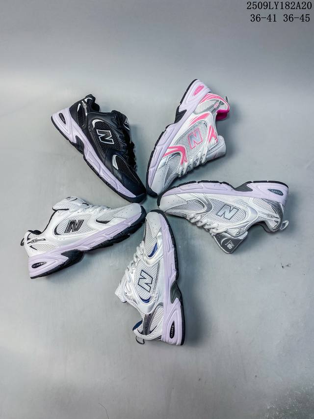 新百伦 Nb530 New Balance 530 复跑古鞋Nb530这鞋双确实是Nb家经复典古款式之一，以全科新技诠释，成打功造530鞋款。鞋面保在持530基