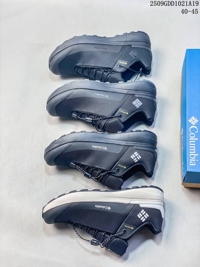 公司级Columbia哥伦比亚 Gtx 户外防水运动登山徒步鞋 采用Vibram防滑大底和Gore-Tex内衬 保证功能性的基础上提升穿着舒适度 同时赋予鞋型现