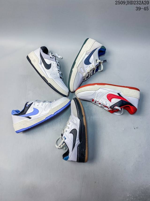 Nike Full Force Low 耐克低帮休闲板鞋 小空军限定 牛皮材质 尺码：如图 编码：09Jhd232A20