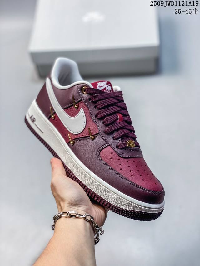 公司级 Nike Air Force 1 ‘07 空军一号低帮休闲板鞋 进口牛筋布 原楦头原纸板 纯正空军版型 定制鞋盒 全掌内置全掌气垫 原厂中底钢印 拉帮完