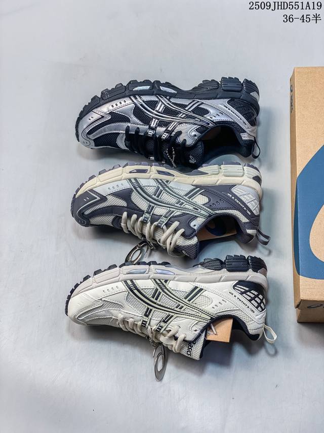 36-45半码 Asics 亚瑟士 Kahana 8代系列 男女鞋半码制，采用透气网眼鞋面配合部分合成革材质，全新轻量Eva发泡缓震中底，外置特殊防滑耐磨橡胶底