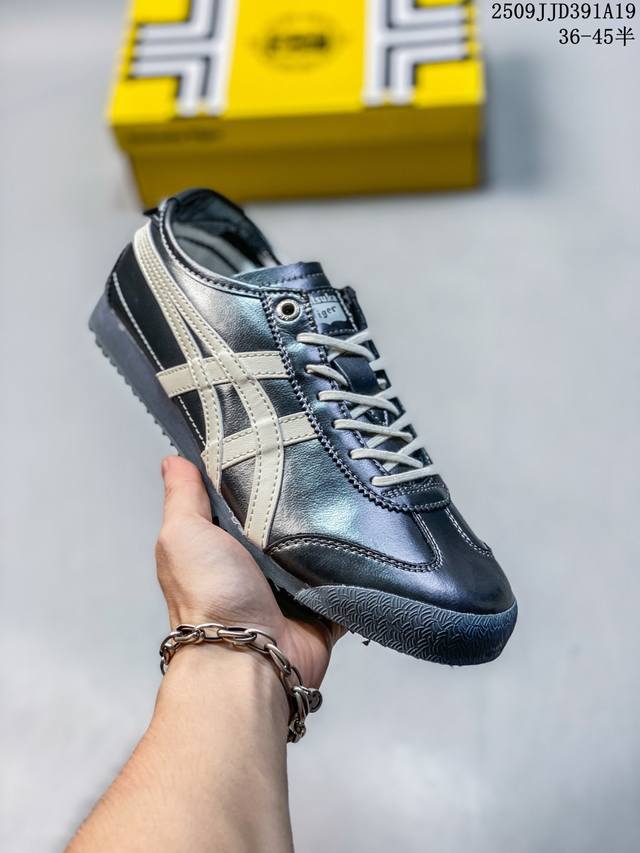 公司级Onitsuka Tiger Nippon Made 鬼冢虎手工鞋系列 最高版本Mexico 66 Deluxe メキシコ 66 デラックス独家！同步官方