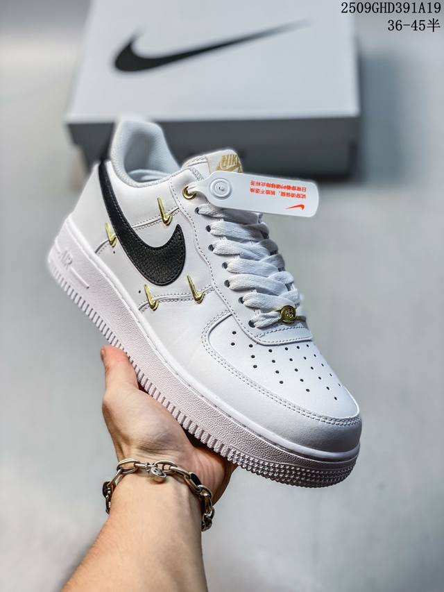 公司级 Nike Air Force 1 ‘07 空军一号低帮休闲板鞋 进口牛筋布 原楦头原纸板 纯正空军版型 定制鞋盒 全掌内置全掌气垫 原厂中底钢印 拉帮完