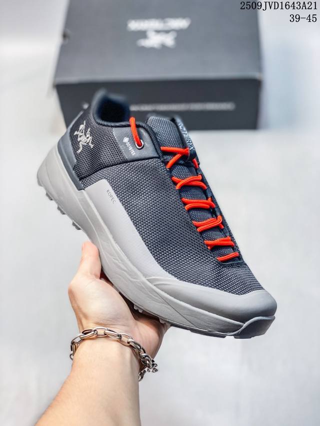 Arc'teryx始祖鸟 Kopec Gtx 男子低帮防滑耐磨登山徒步防水户外鞋 尺码：如图 编码：09Jvd1643A21