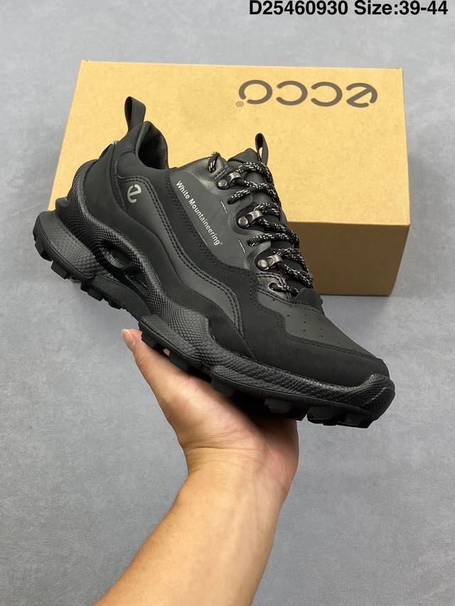 公司级Ecco爱步 Biom C-Trail系列 牛皮 圆头厚底系带 低帮 徒步鞋 货号:803614 51052 Size:39～44 D25460930