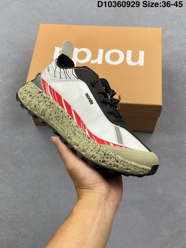 Norda 诺达 001 Sneaker 网面越野跑步鞋 加拿大高端品牌 官方售价10K+ 运动通勤皆宜 非常时尚小众且具有功能性的一款跑鞋 尺码：36-45