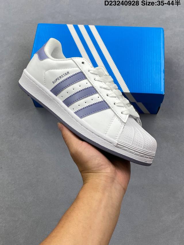 Ad Originals Superstar Ii 贝壳头休闲板鞋 货号： Js1373 编码：D23240928 尺码：35-44半