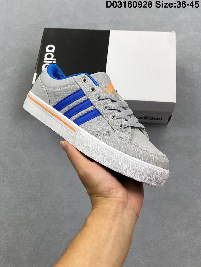 阿迪达斯 Adidas Gvp Canvas Str 三叶草校园系列绿白帆布面时尚休闲板鞋 货号：G18208 码数36-45 Id：D03 928