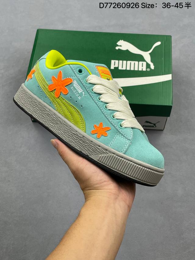 彪马 puma 休闲板鞋Bmw Mms Suede Xl系列经典翻毛皮厚底防滑耐磨舒适透气运动鞋 宝马 赛车系列 新年穿有型 时尚 穿搭 球鞋 穿搭 时尚 潮