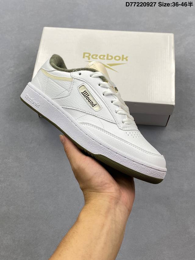 锐步Reebok premier Road Ultra 舒适百搭 低帮 休闲跑步鞋 编码：D77220927 Size:如图