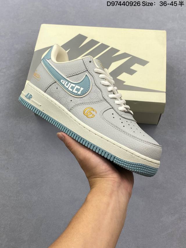 公司级Nike Air Force 1 ‘07 Low 空军一号低帮 运动鞋 休闲鞋 折边针车 工艺难度大 原楦头原纸板 原装鞋盒 定制五金配件 内置全掌气垫