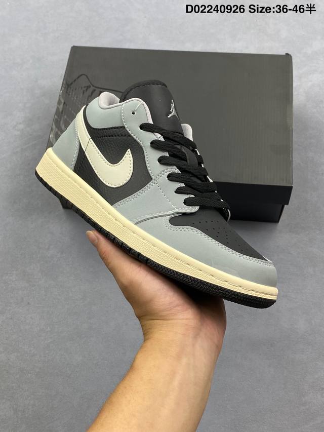 公司级：Nike Air Jordan 1 Low Aj1乔1低帮休闲板鞋 同步官方配色 头层皮打造 正确满胶鞋垫 四线拉帮 原厂织唛标 鞋舌高弹海绵填充 官方
