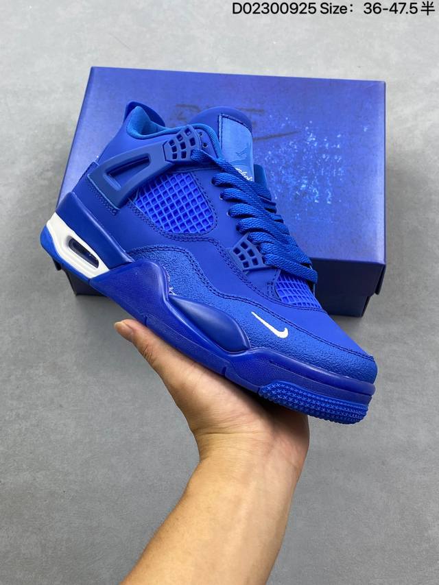 Nigel Sylvester X Air Jordan 4 Og Brick By Brick Bike 蓝砖 Aj4 乔丹4代 Aj4 乔4 纽约蓝砖 乔丹