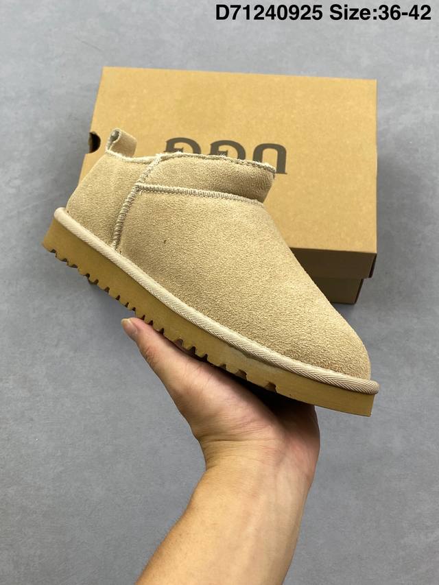 Ugg Classic Cmofortable Mini 耐磨 简约舒适通勤户外休闲时尚 及踝 雪地靴 货号:1173891 尺码:36-42 Id:D7124