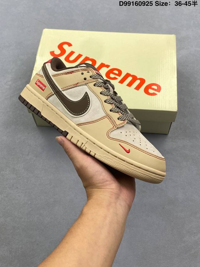 特价 Nike Dunk Sb Low 全新配色 定制Dunk Sb顾名思义，具有经典的Dunk血缘，又注入了更多的时尚元素。相较于普通的Dunk滑板鞋，改良版